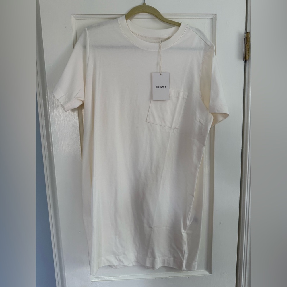 Everlane White T-Shirt Dress NWT
